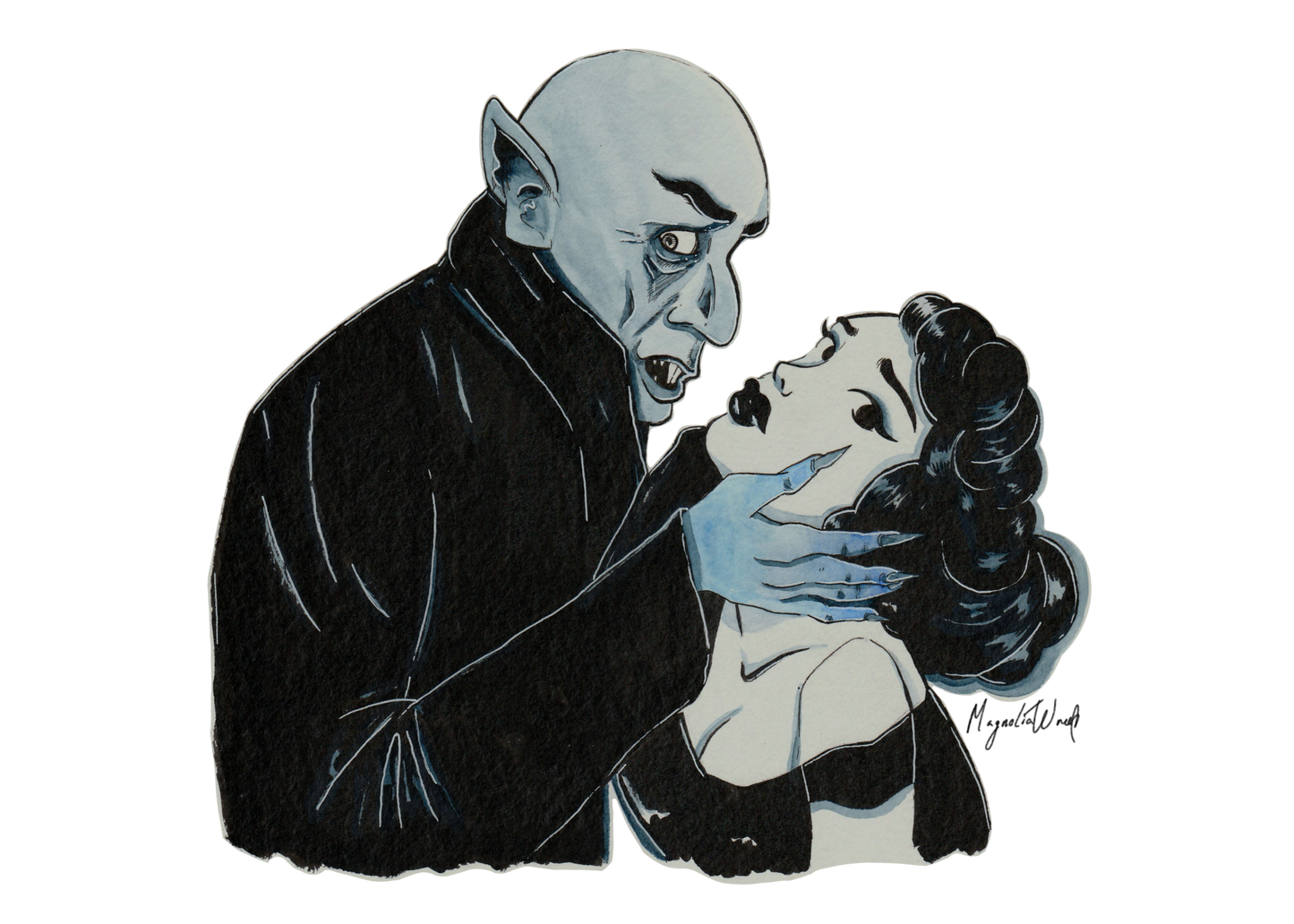 Romantic Count Orlok / Nosferatu Sticker