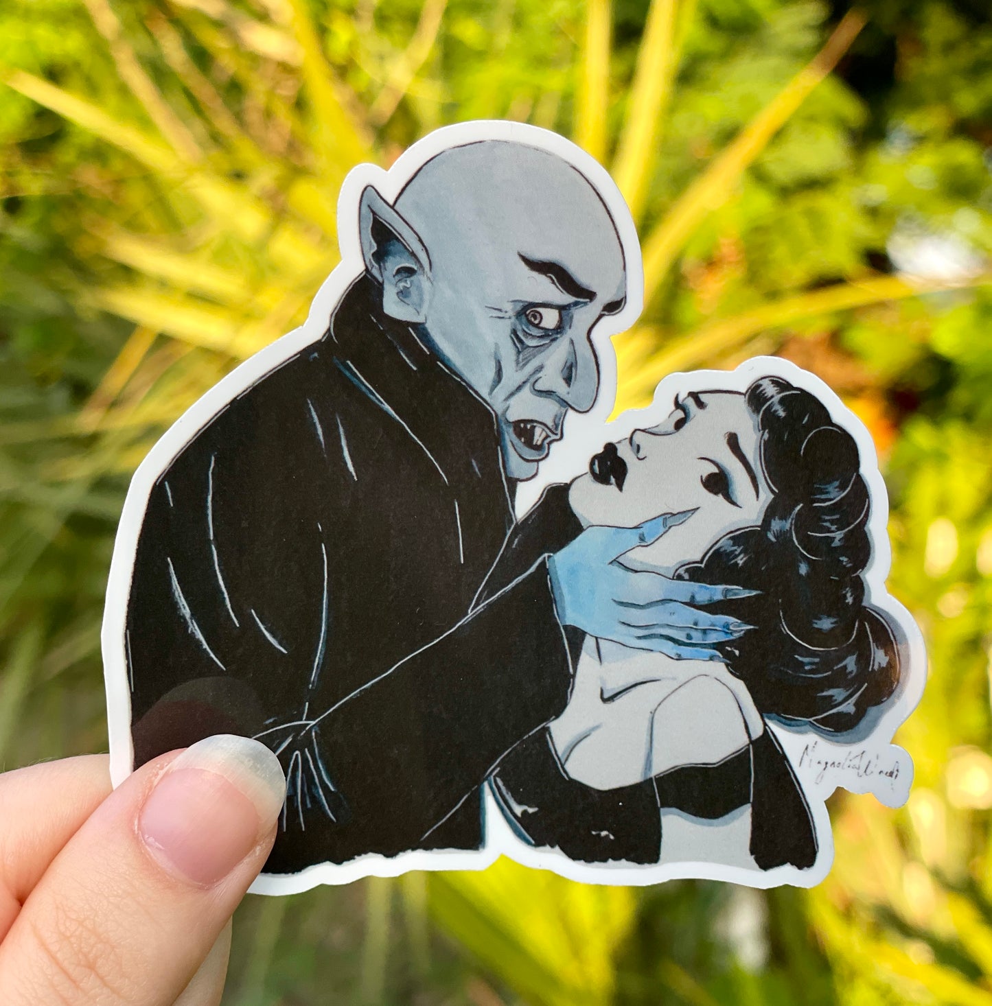 Romantic Count Orlok / Nosferatu Sticker